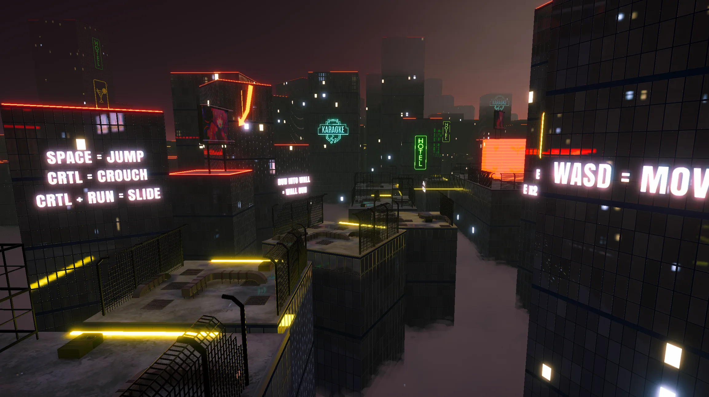 No Rush rooftop gameplay